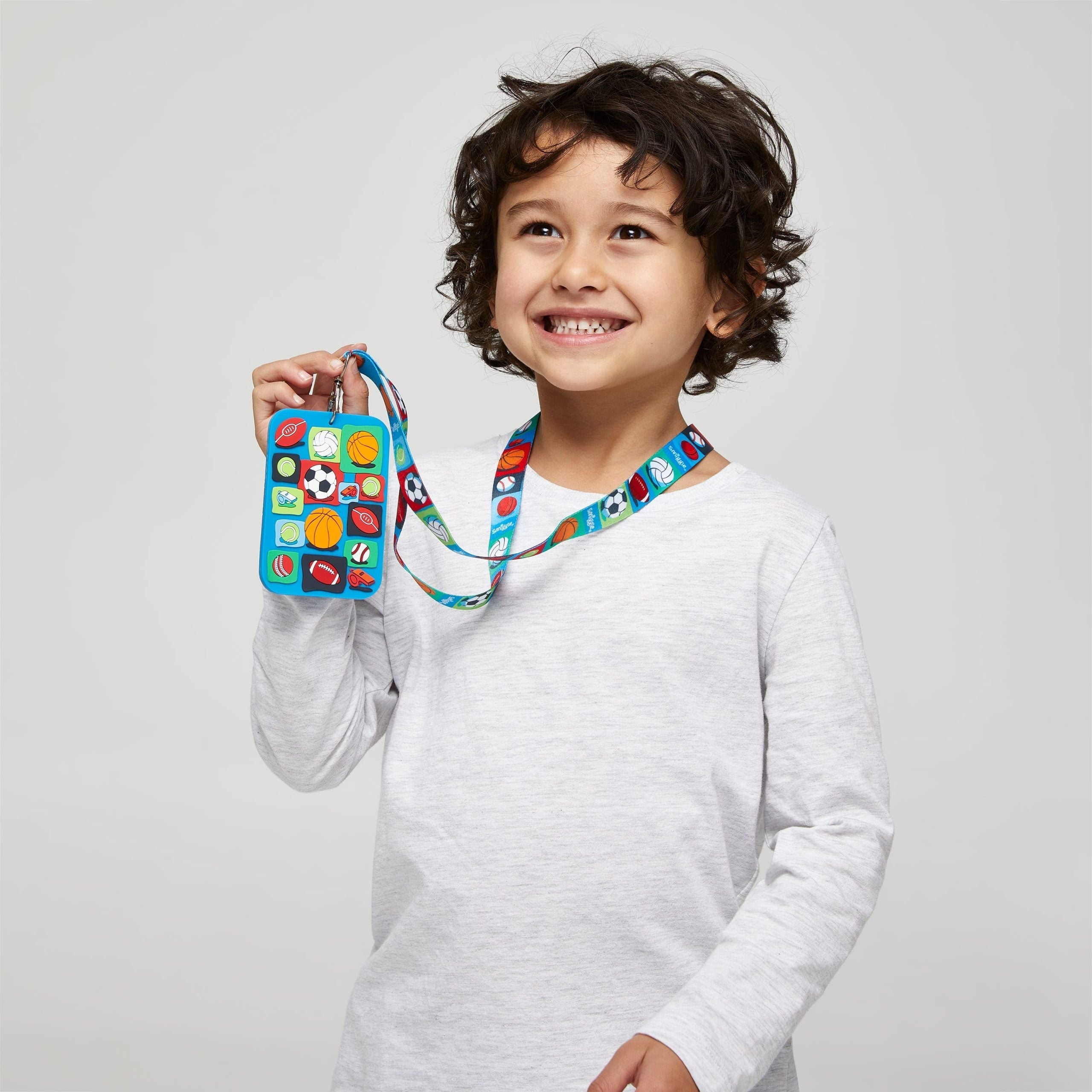 Smiggle - Sky Hi Junior Rope Neck School Card Holder