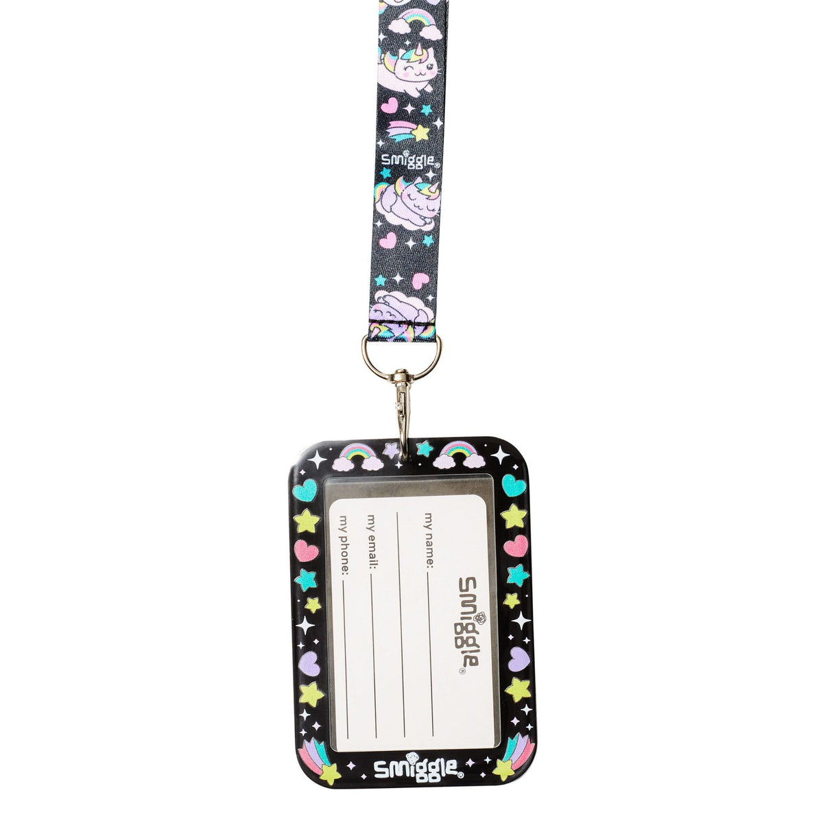 Smiggle - Sky Hi Junior Rope Neck School Card Holder