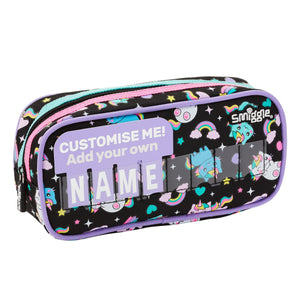 Smiggle - Sky Hi Junior Single Compartment Pencil Case with Name Plate