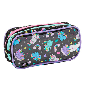 Smiggle - Sky Hi Junior Single Compartment Pencil Case with Name Plate