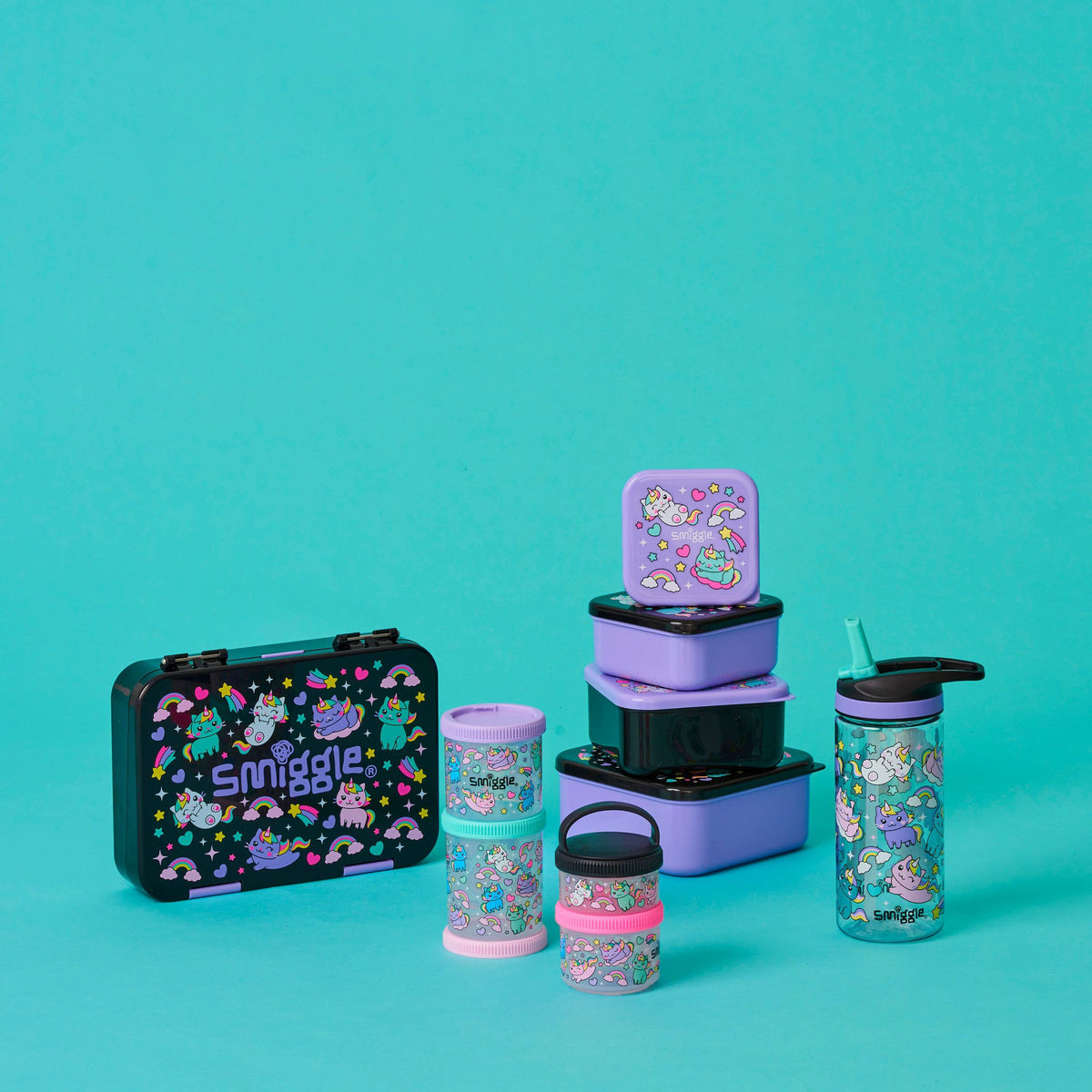 Smiggle - Sky Hi Junior Meal Containers