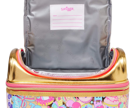 Smiggle - 20. Doğum Günü Çift Katlı Beslenme Çantası-Dinossi