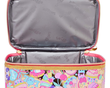 Smiggle - 20. Doğum Günü Çift Katlı Beslenme Çantası-Dinossi