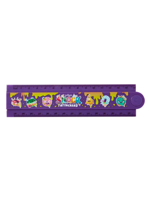 Smiggle - Snack Attackers Foldable 30CM Ruler