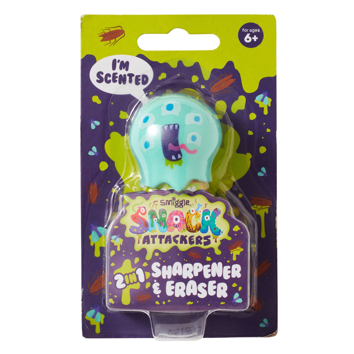 Smiggle - Snack Attackers Pencil Sharpener
