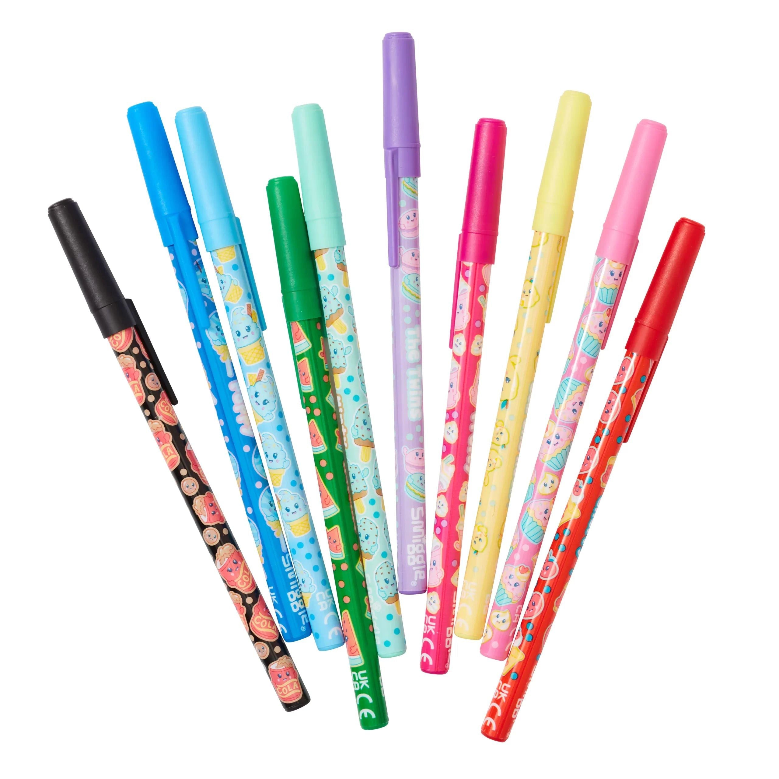 Smiggle - Snackies Scented 10-Pack Ballpoint Pens