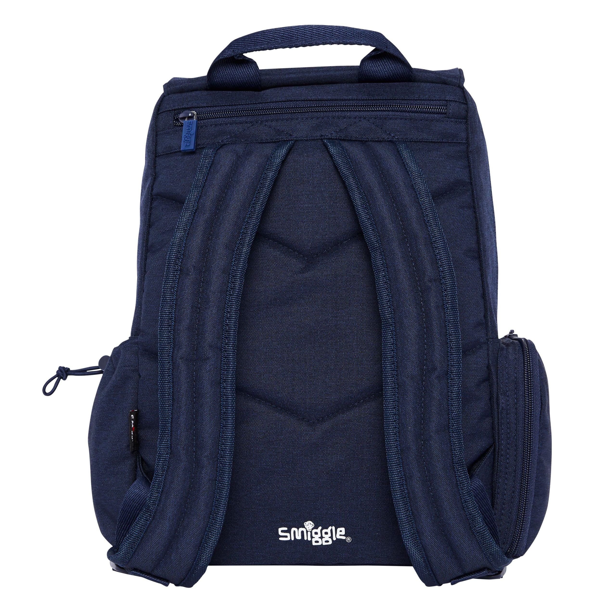 Smiggle - Sorbet Park Navy Blue Waterproof Backpack