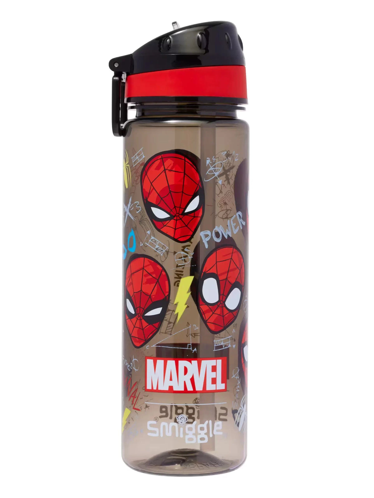 Smiggle - Spider-Man 650ML BPA Free Water Bottle