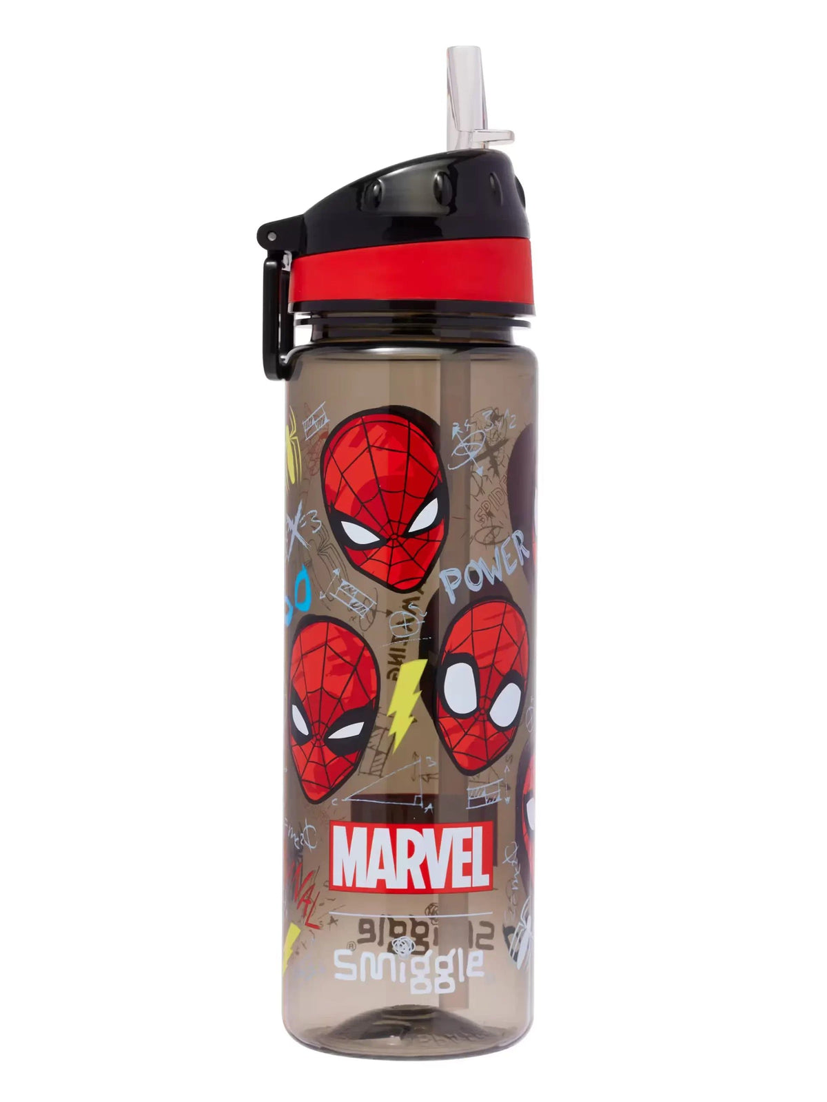 Smiggle - Spider-Man 650ML BPA Free Water Bottle