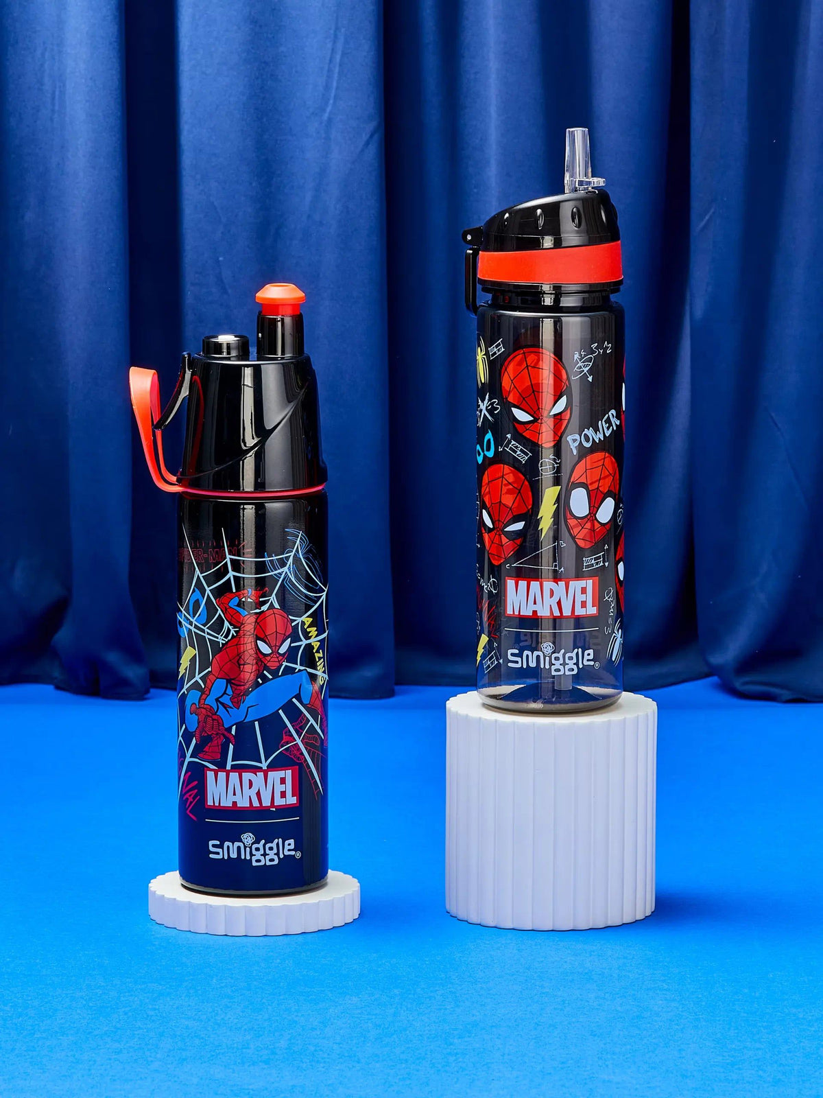Smiggle - Spider-Man 650ML BPA Free Water Bottle