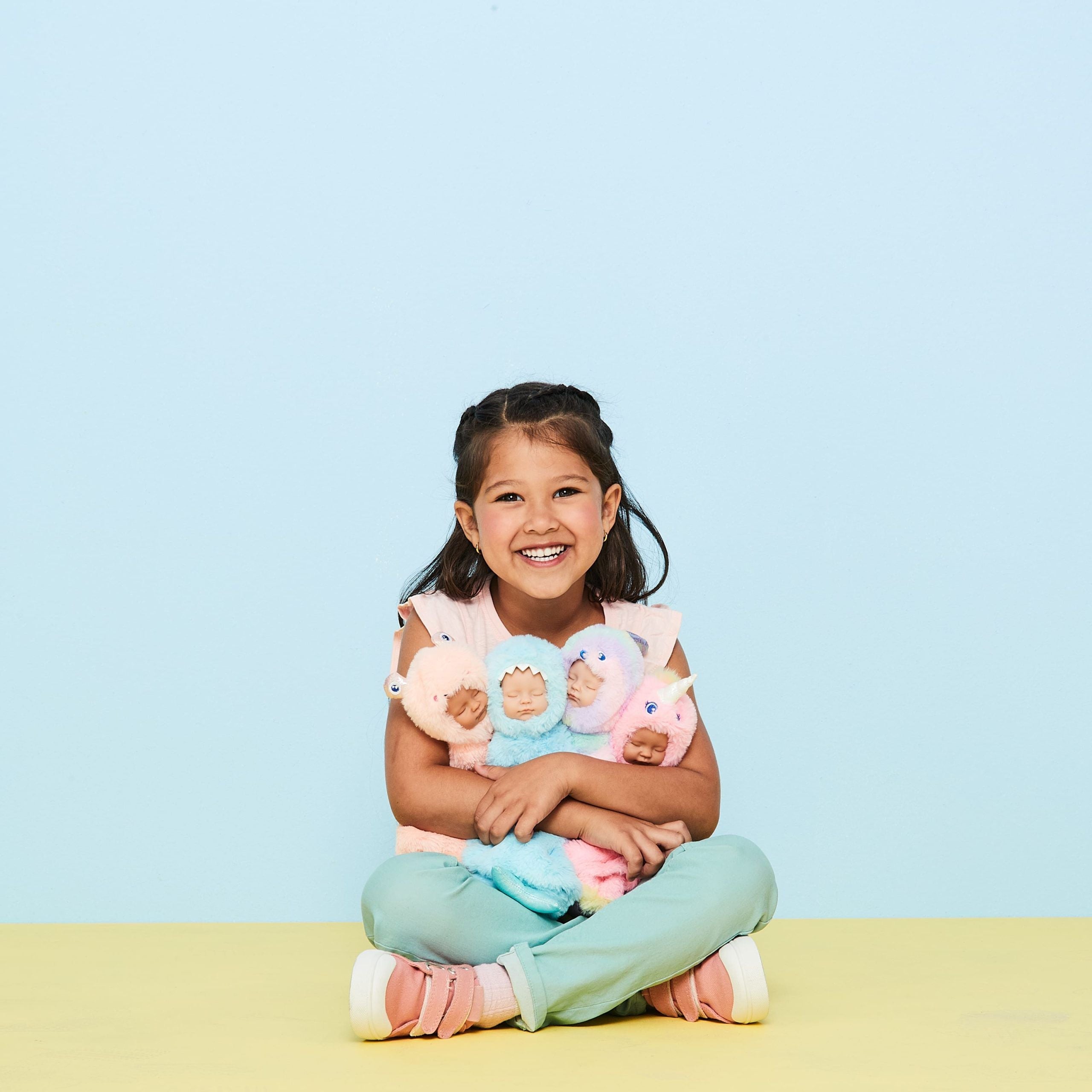 Smiggle - Splash Scented Pencil Case in the Shape of a Sleeping Baby
