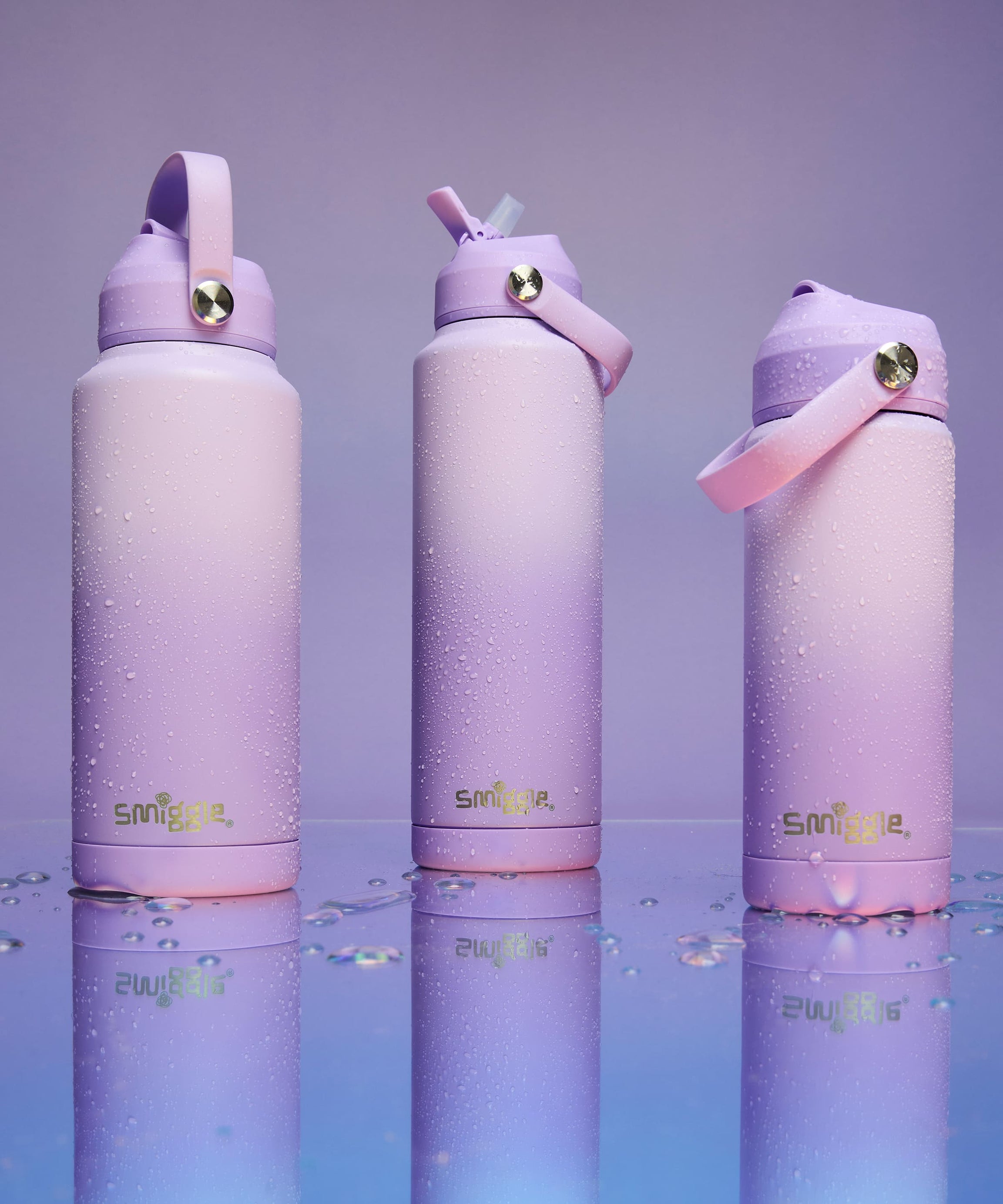 Smiggle - Squiggle Insulated 1.2L Stainless Steel Water Bottle