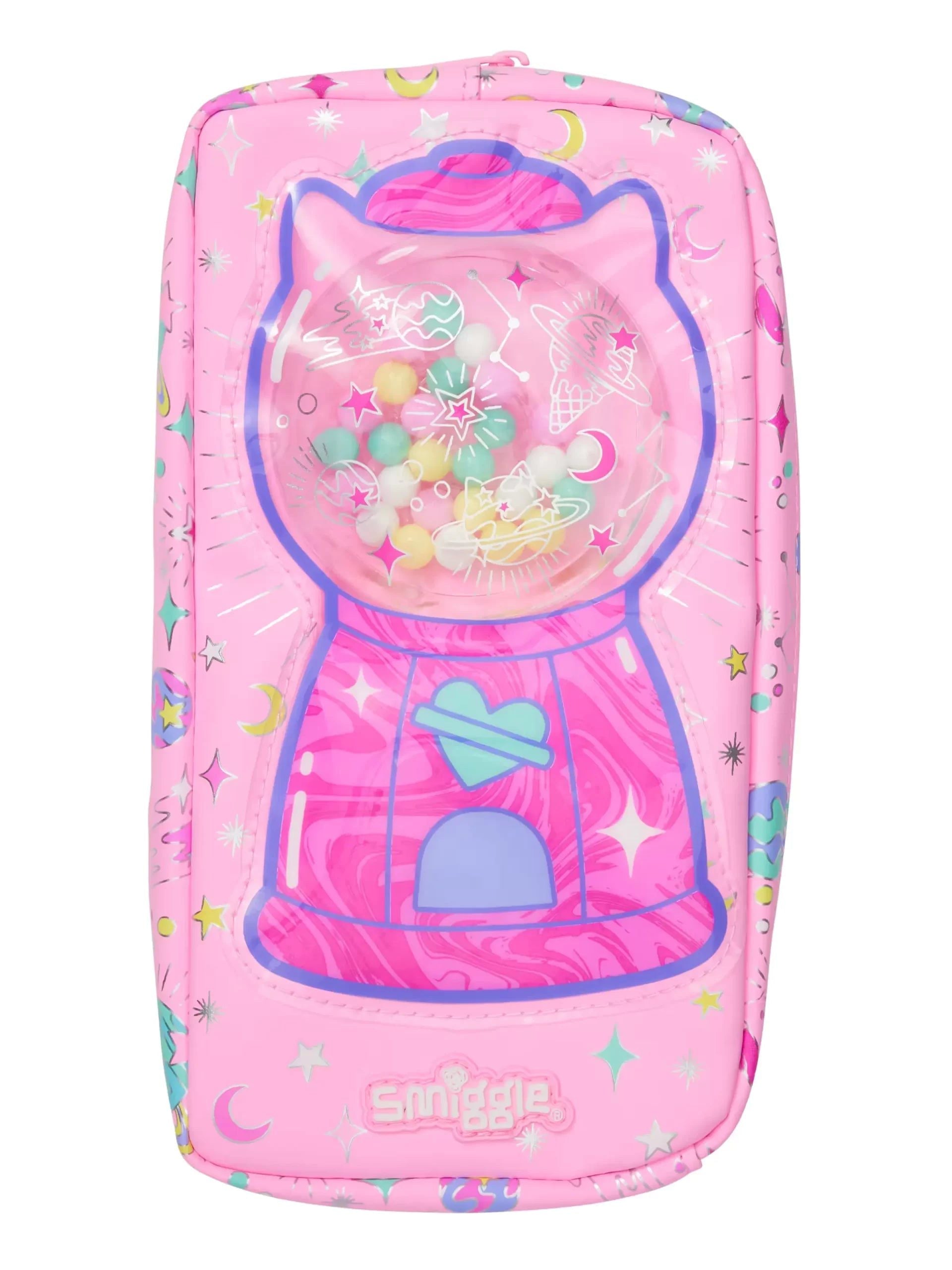 Smiggle - Squishy Double Compartment Pencil Case