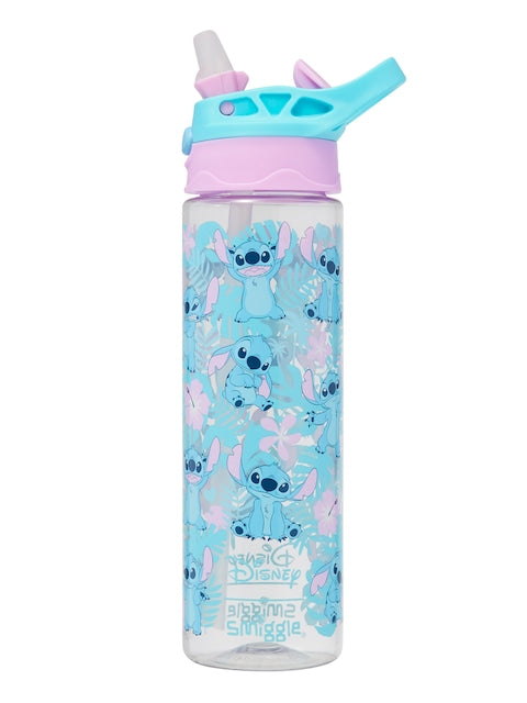 Smiggle - Stitch 650ML Automatic Straw BPA-Free Water Bottle