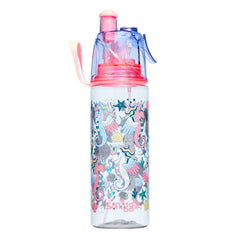 Smiggle - Water Spray Straw 560ML BPA Free Water Bottle