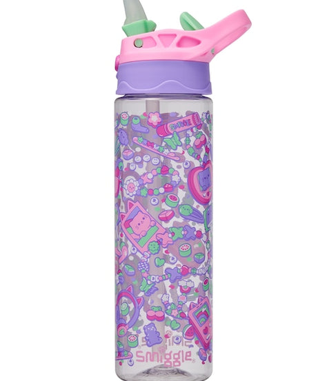 Smiggle - Super Charge 650ML Automatic Spout BPA-Free Water Bottle