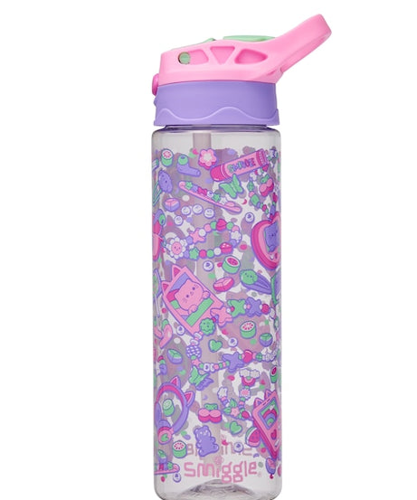 Smiggle - Super Charge 650ML Automatic Spout BPA-Free Water Bottle
