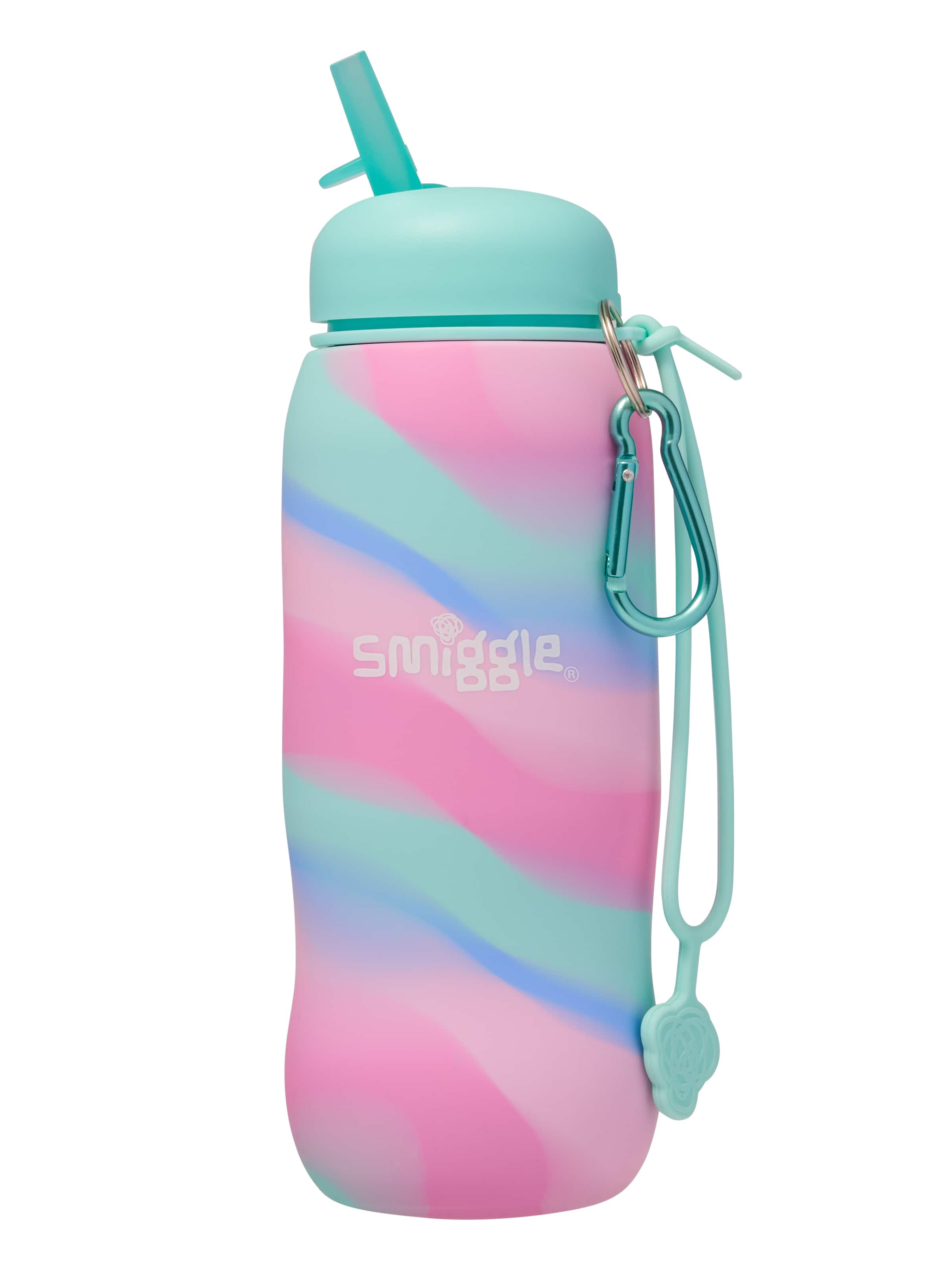 Smiggle - Surreal Foldable Silicone BPA-Free 630ML Water Bottle