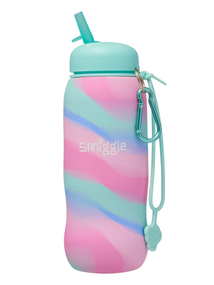 Smiggle - Surreal Collapsible Silicone BPA-free 630ML Drink Bottle