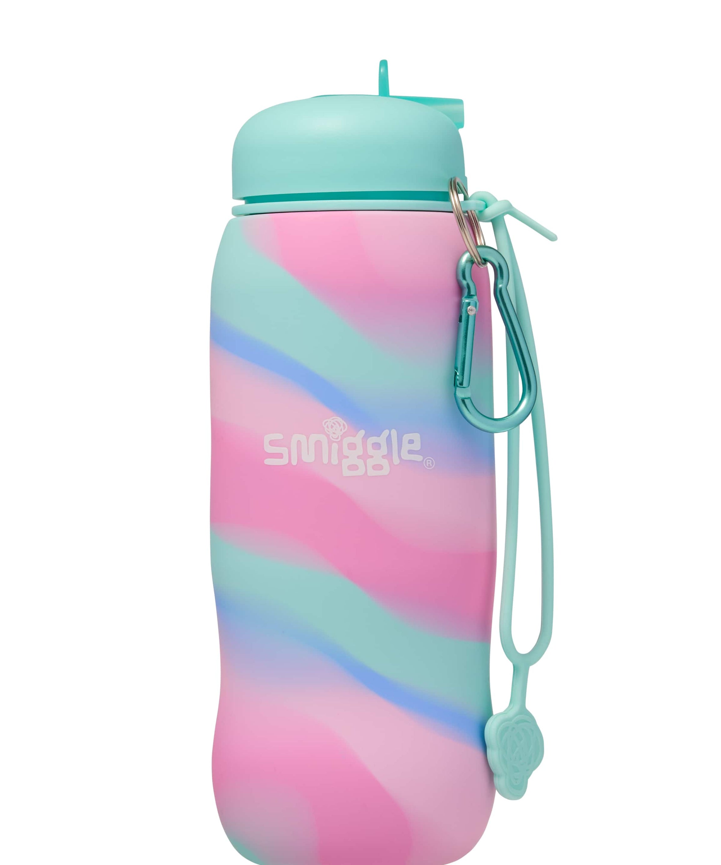 Smiggle - Surreal Foldable Silicone BPA-Free 630ML Water Bottle