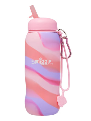 Smiggle - Surreal Collapsible Silicone BPA-free 630ML Drink Bottle