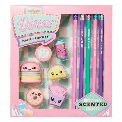 Smiggle - Sweet Food Eraser and Pencil Set