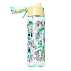 Smiggle - Thrive Spritz Water Spray Straw 760ML BPA Free Water Bottle