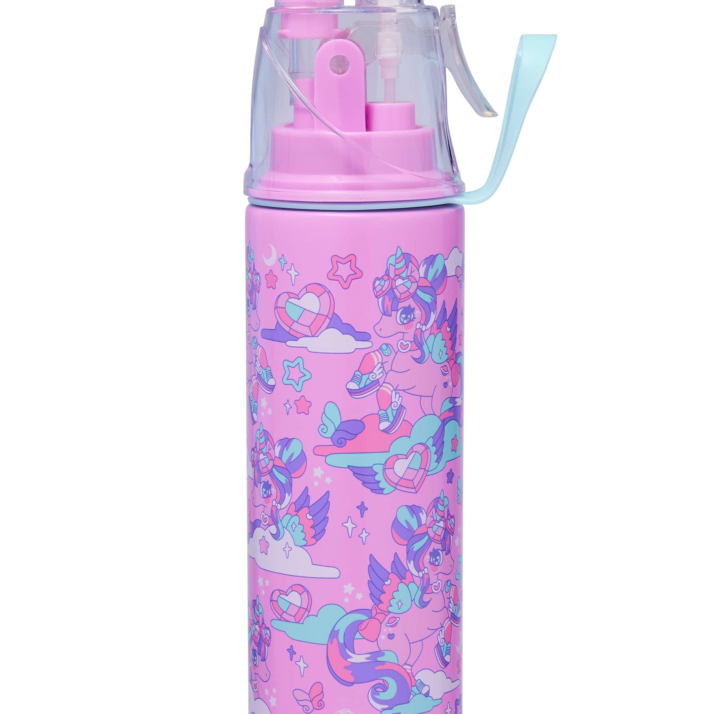 Smiggle - Trailblazer Water Spray 500ML Steel Bottle