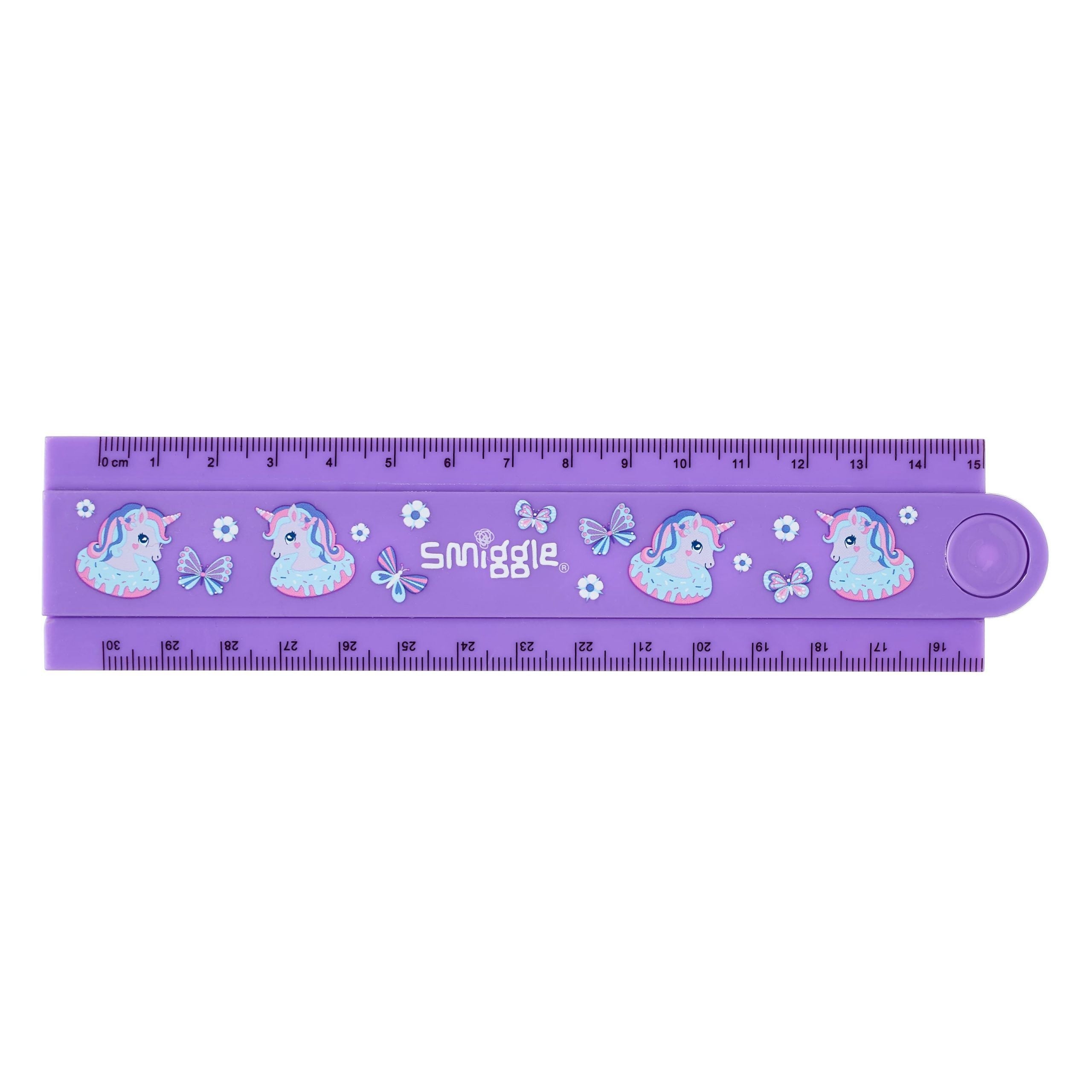 Smiggle - Unicorn Folding and Shaping Ruler