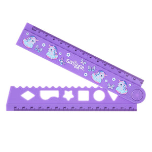 Smiggle - Unicorn Folding and Shaping Ruler