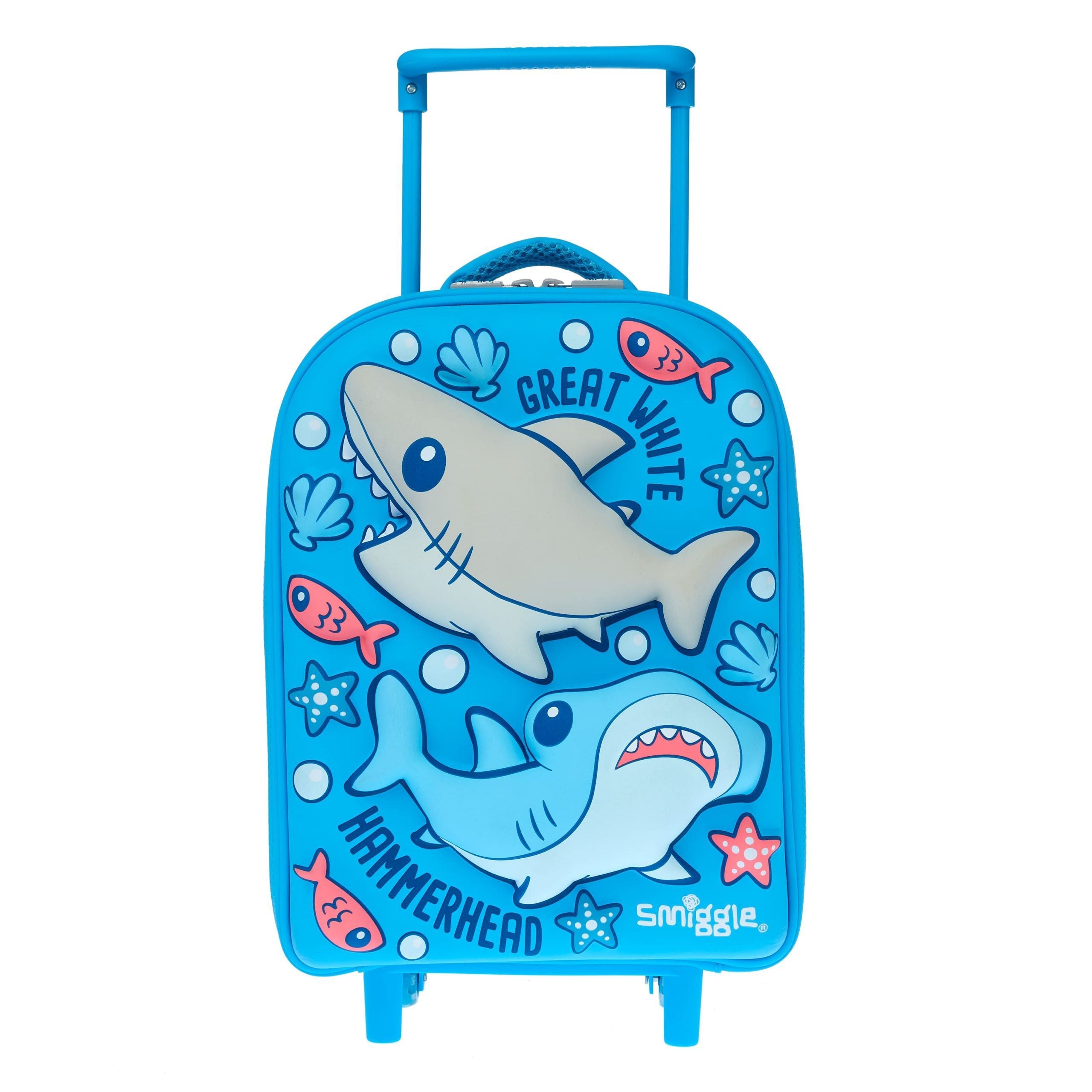 Smiggle - Up &amp; Down Lighted Wheeled School and Travel Bag