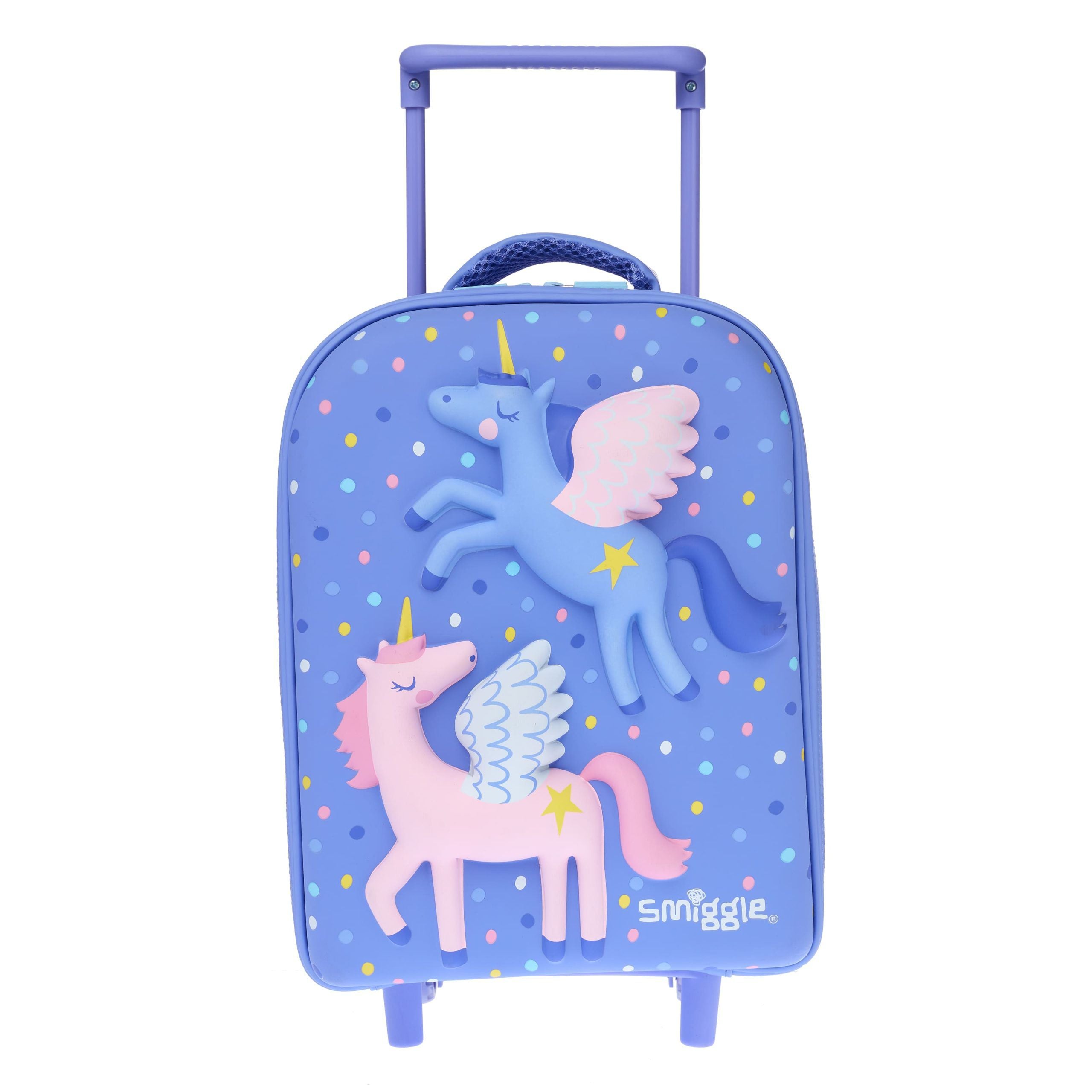 Smiggle - Up &amp; Down Lighted Wheeled School and Travel Bag