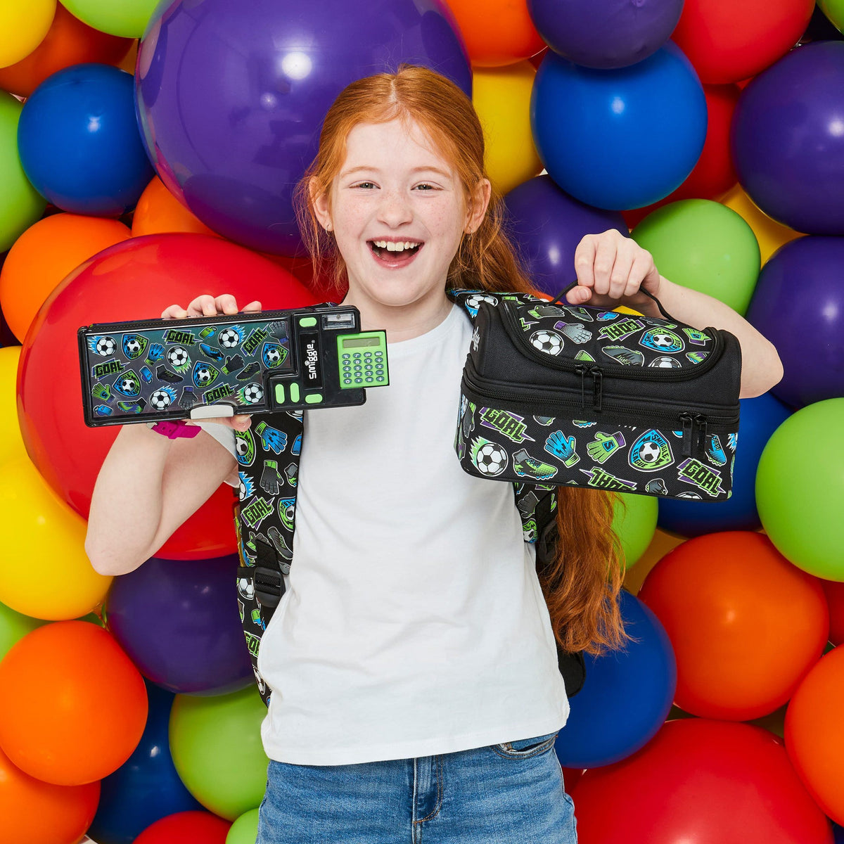 Smiggle - Vibin Automatic Pencil Case with Calculator