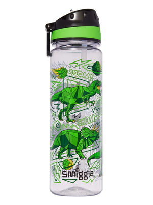 Smiggle - Wild Side 650ML BPA-Free Water Bottle with Straw 