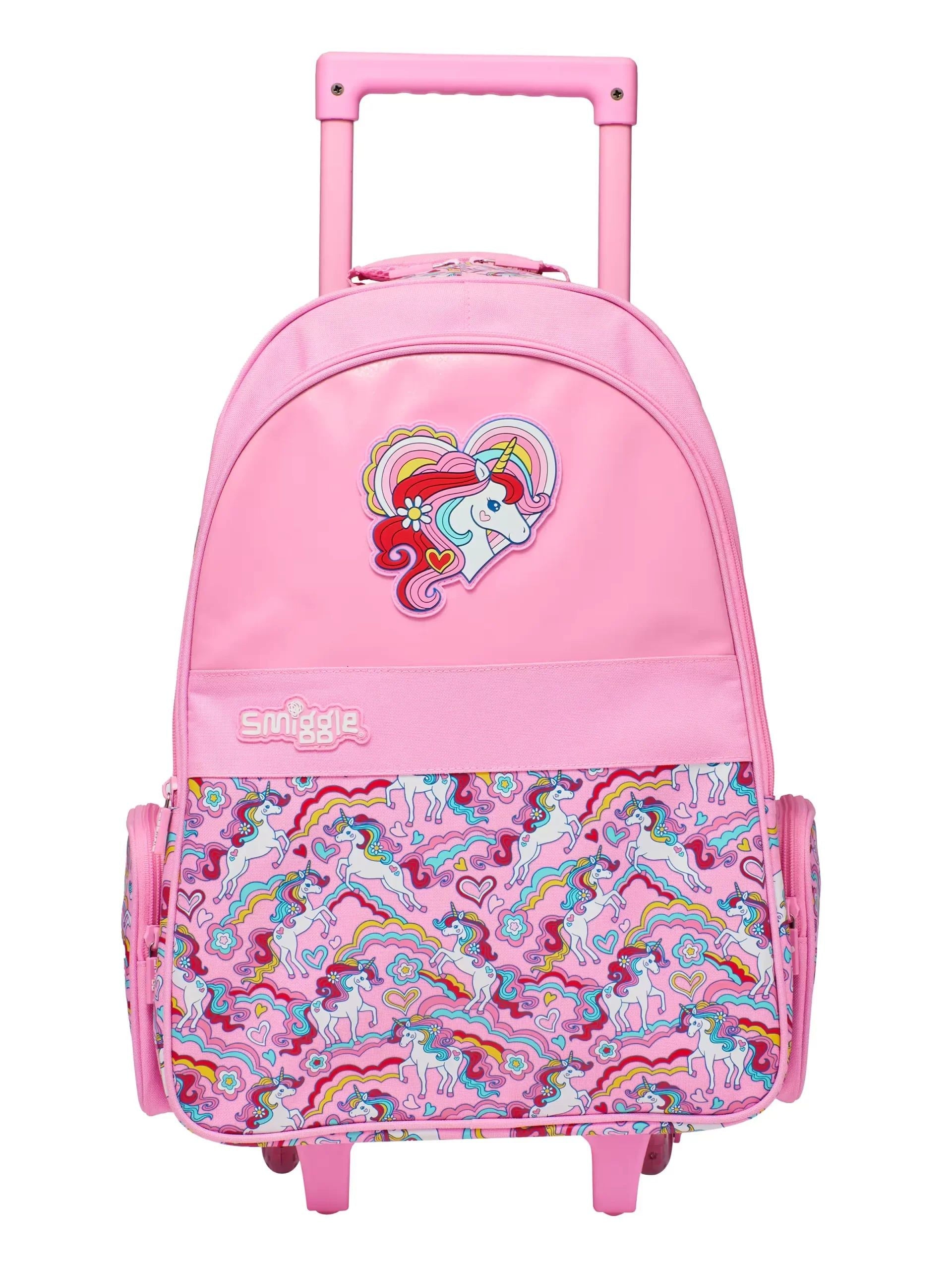 Smiggle - Wild Side Lighted Backpack with Trolley