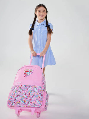 Smiggle - Wild Side Lighted Backpack with Trolley