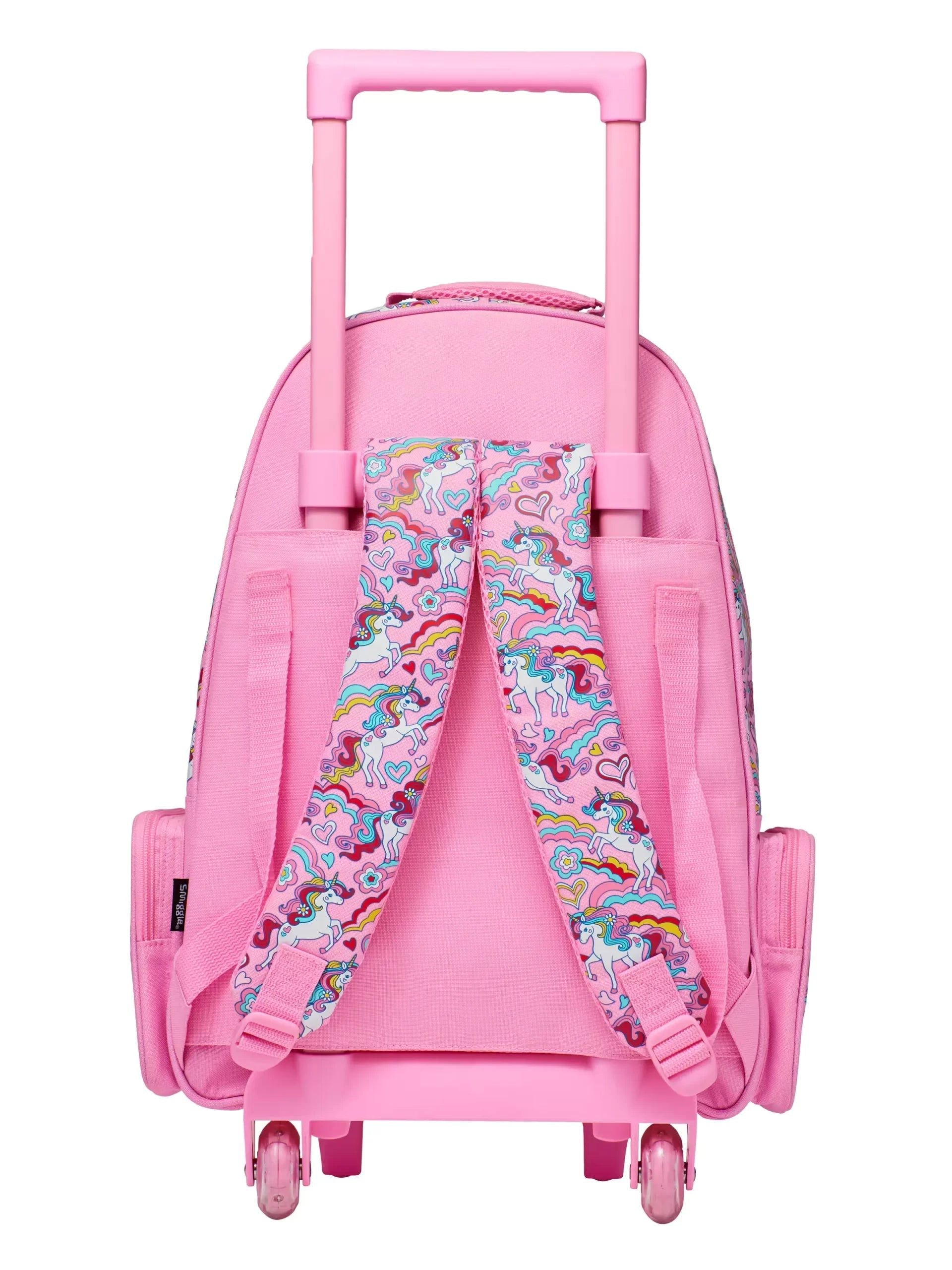 Smiggle - Wild Side Lighted Backpack with Trolley