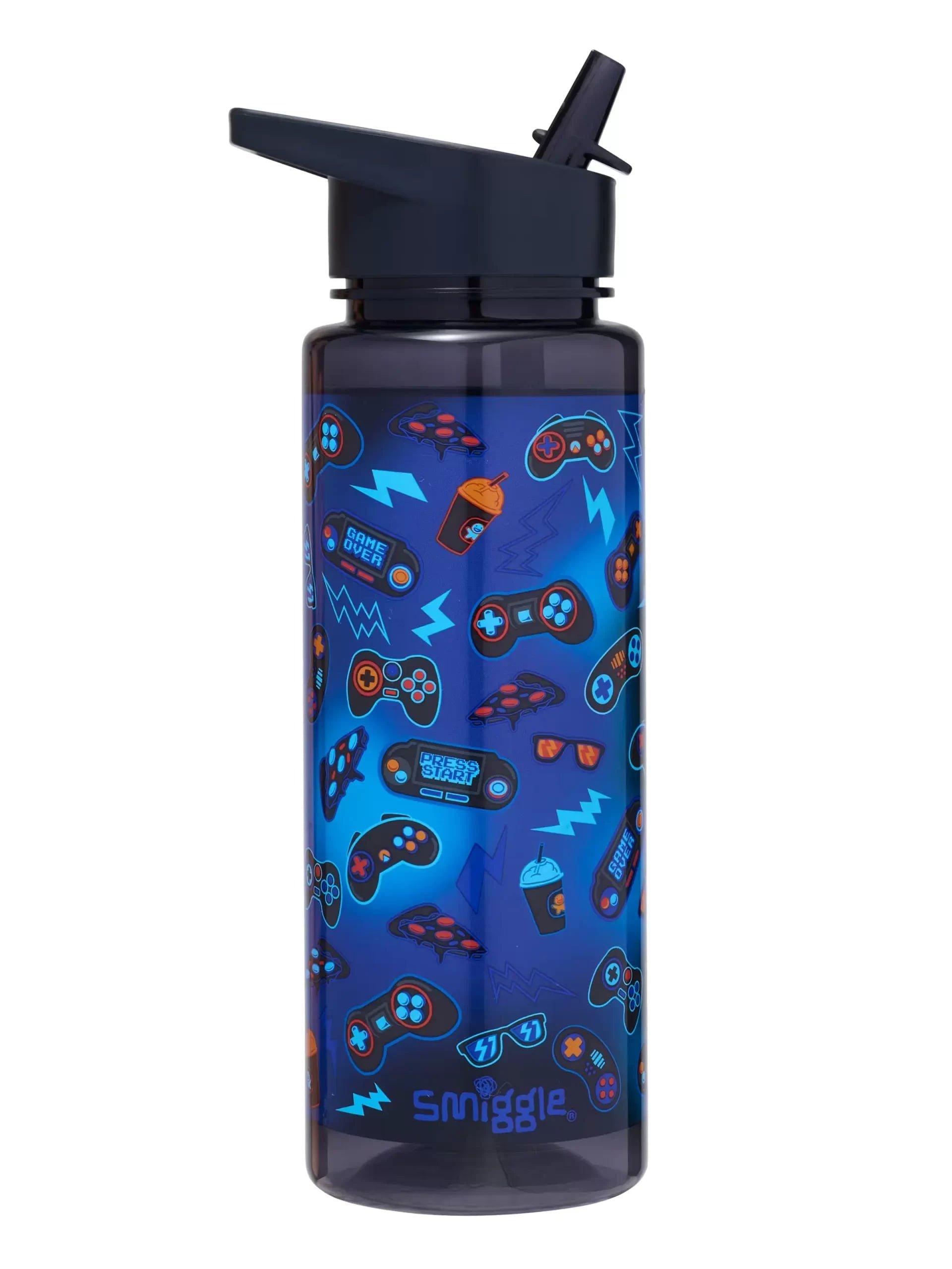 Smiggle - Wonder World Game 750ml BPA-Free Water Bottle