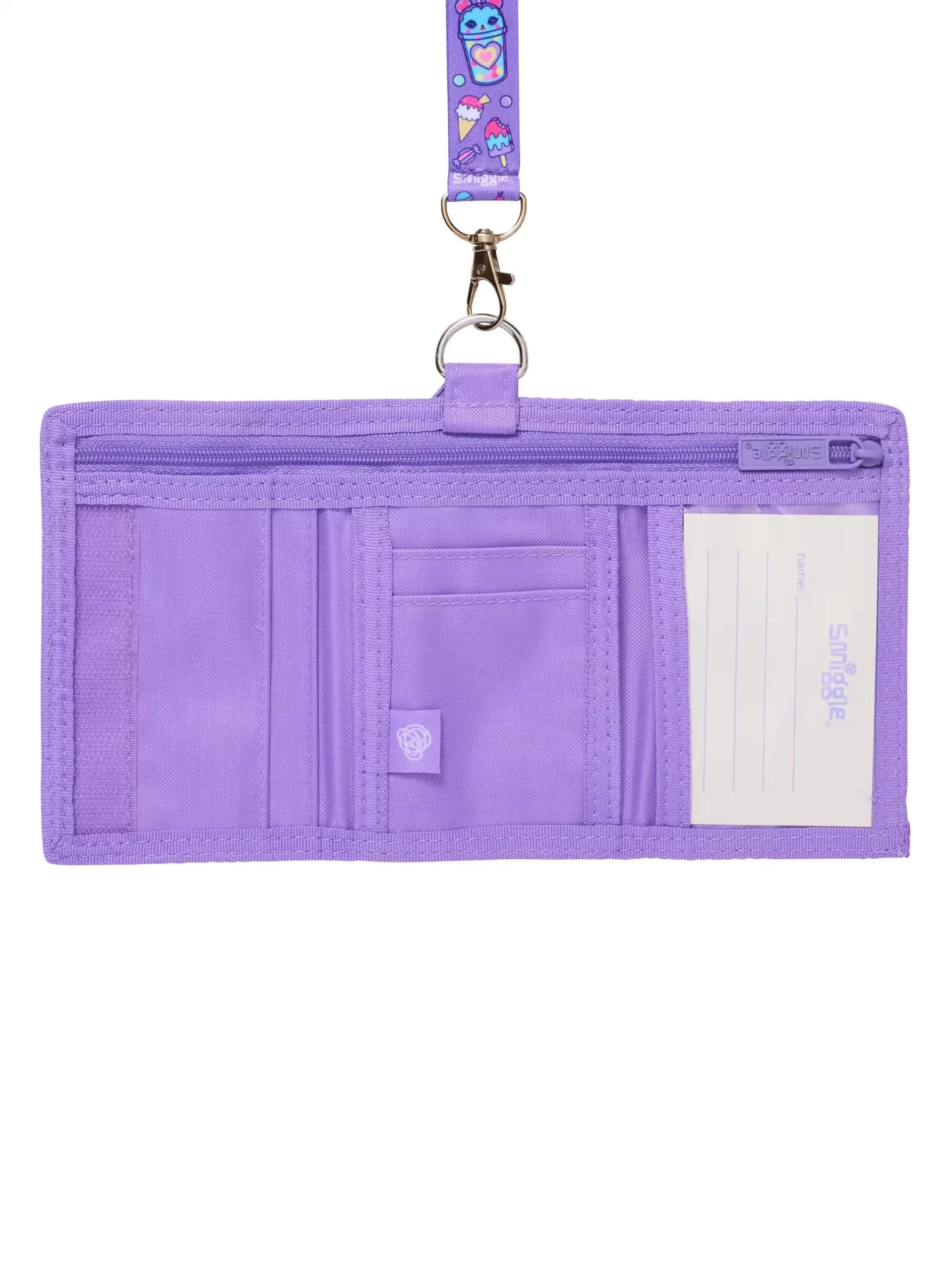 Smiggle - Wonder World Children's Wallet with Strap