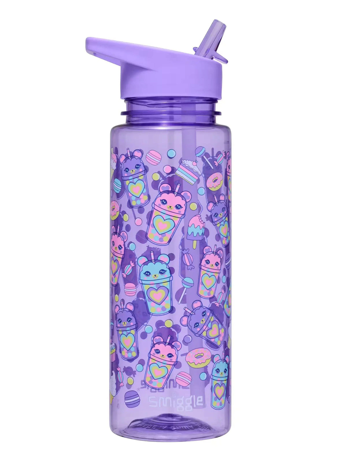 Smiggle - Wonder World Sweet Treats 750ml BPA-Free Drink Bottle