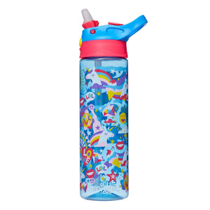 Smiggle - Ziggy 630ML Water Bottle with Hidden Straw