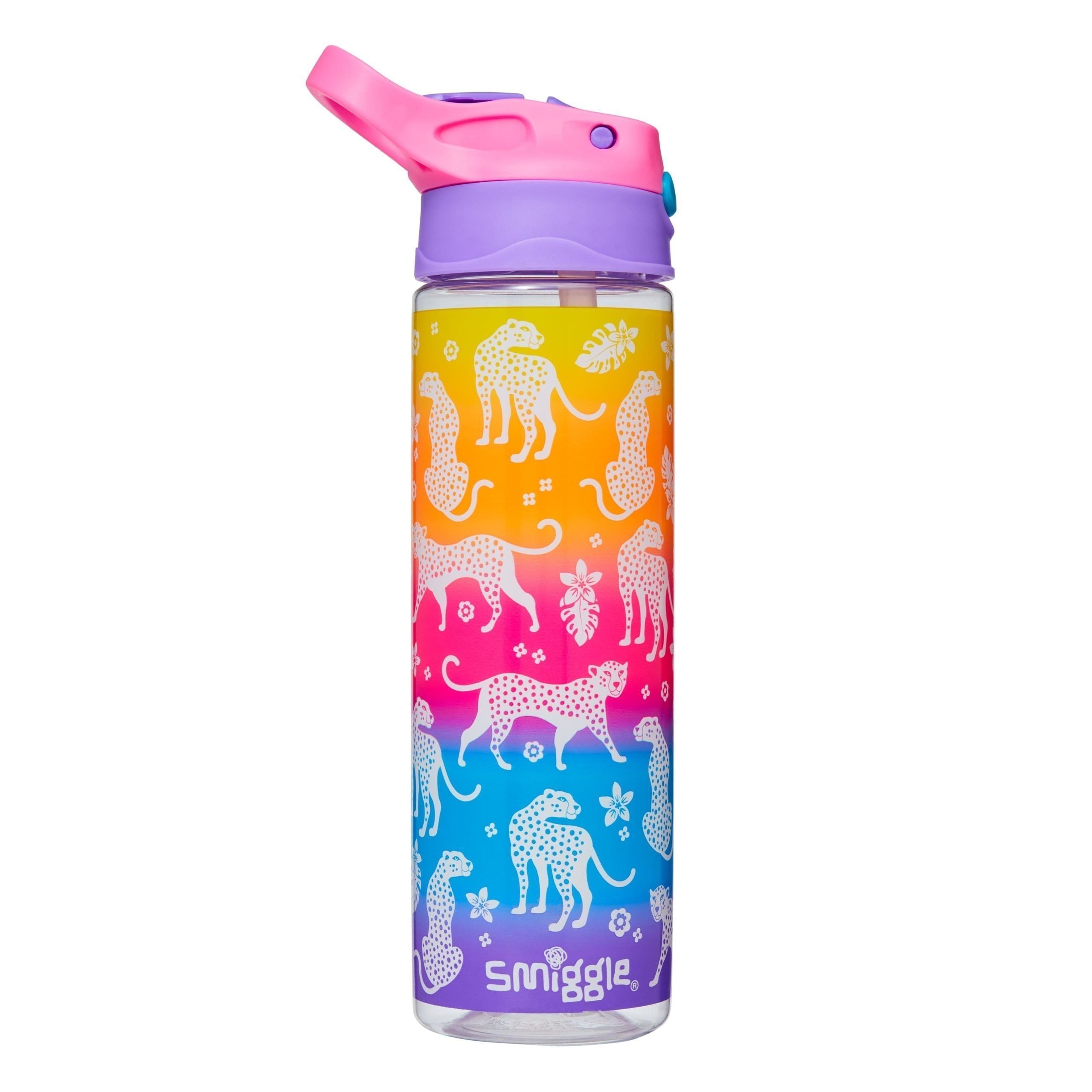 Smiggle - Ziggy 630ML Water Bottle with Hidden Straw