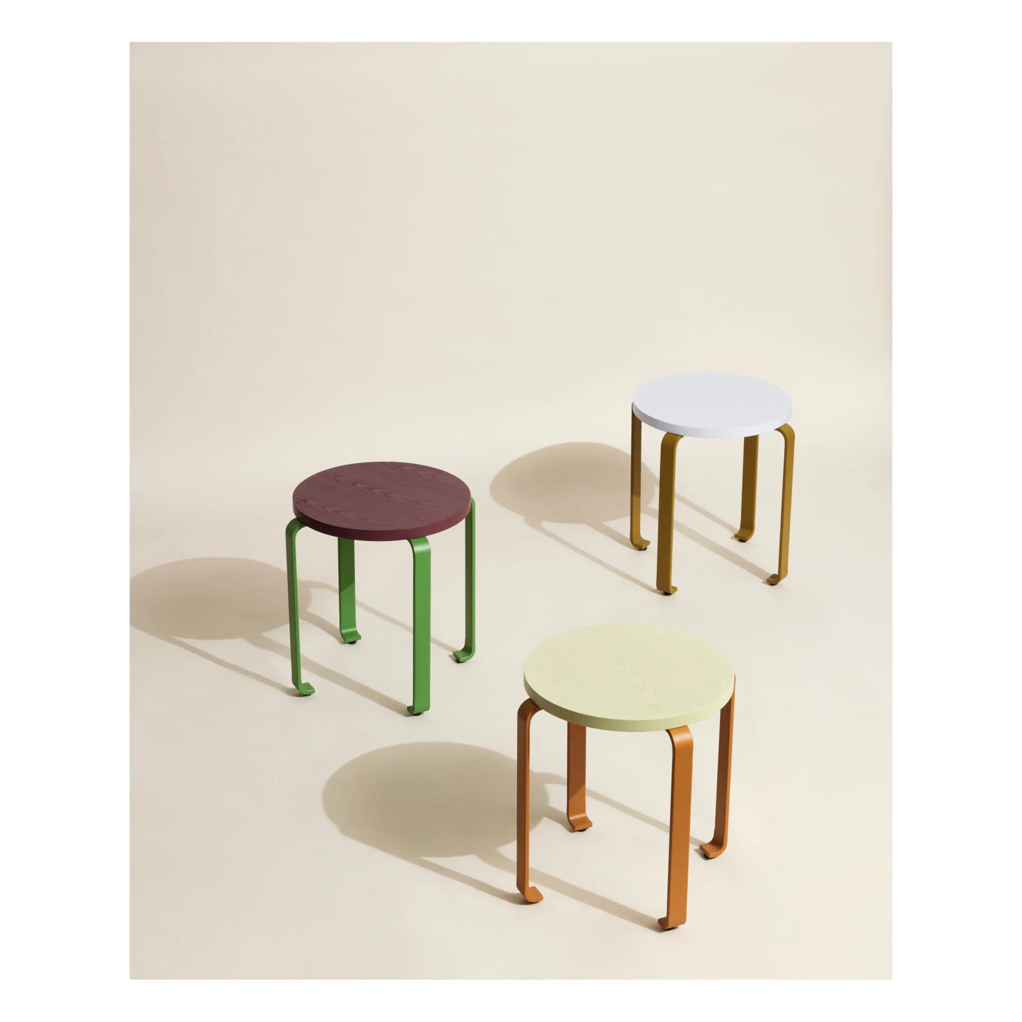 Hübsch - Smile Stool | Green