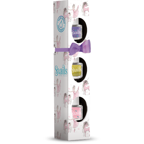 Snails - Mini 3lü Su Bazlı Oje - Magic Ballerine - Dinossi