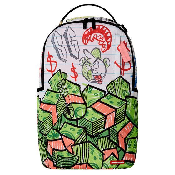 Sprayground - Scribble Money Dlxr Backpack