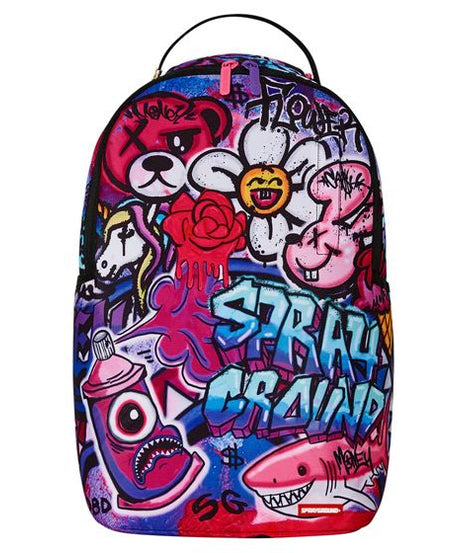Sprayground - Girl Graffiti Printed Dlxr Backpack