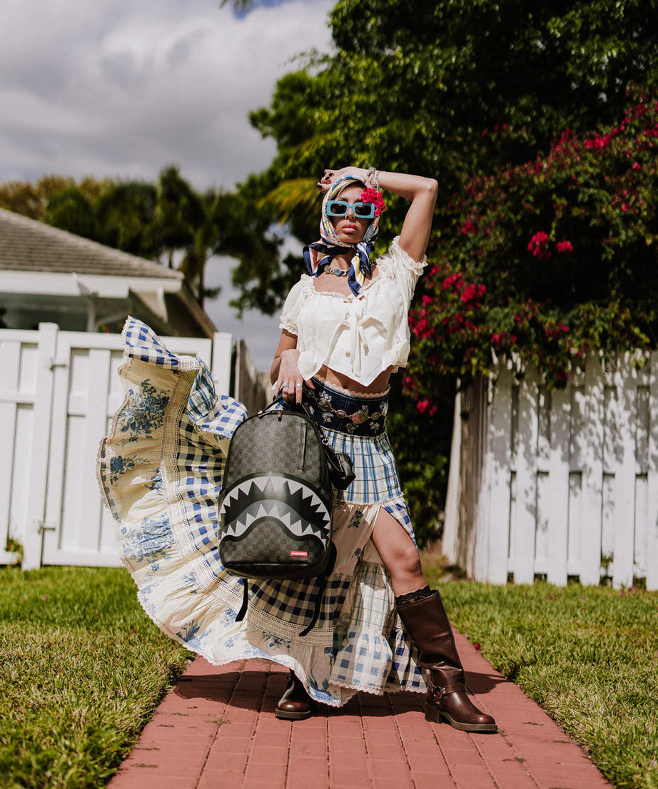 Sprayground - Lights Out Shark Backpack in Paris
