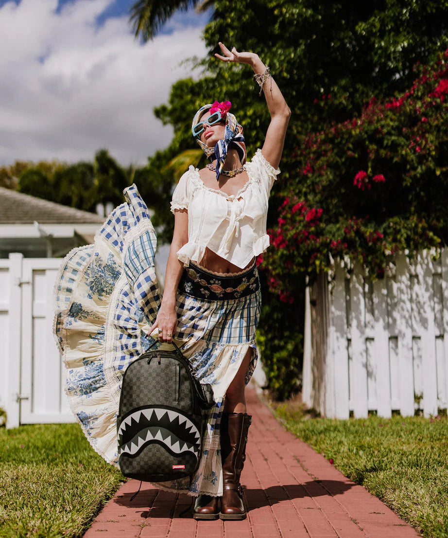 Sprayground - Lights Out Shark Backpack in Paris