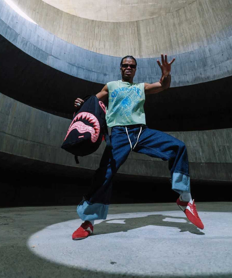 Sprayground - Logo Mouth Core Dlx Cotton Backpack