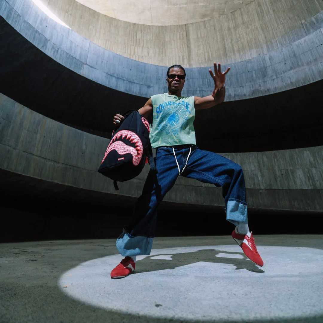 Sprayground - Logo Mouth Core Dlx Cotton Backpack